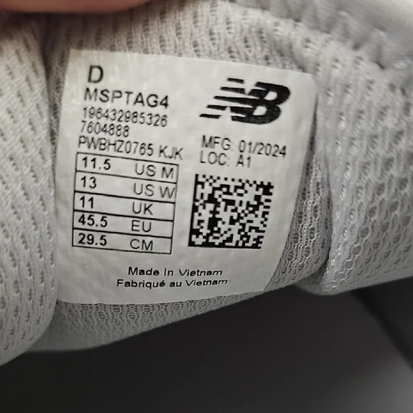 New Balance Free Foam Men's Gray Athletic Shoes Sneakers New Lace Up